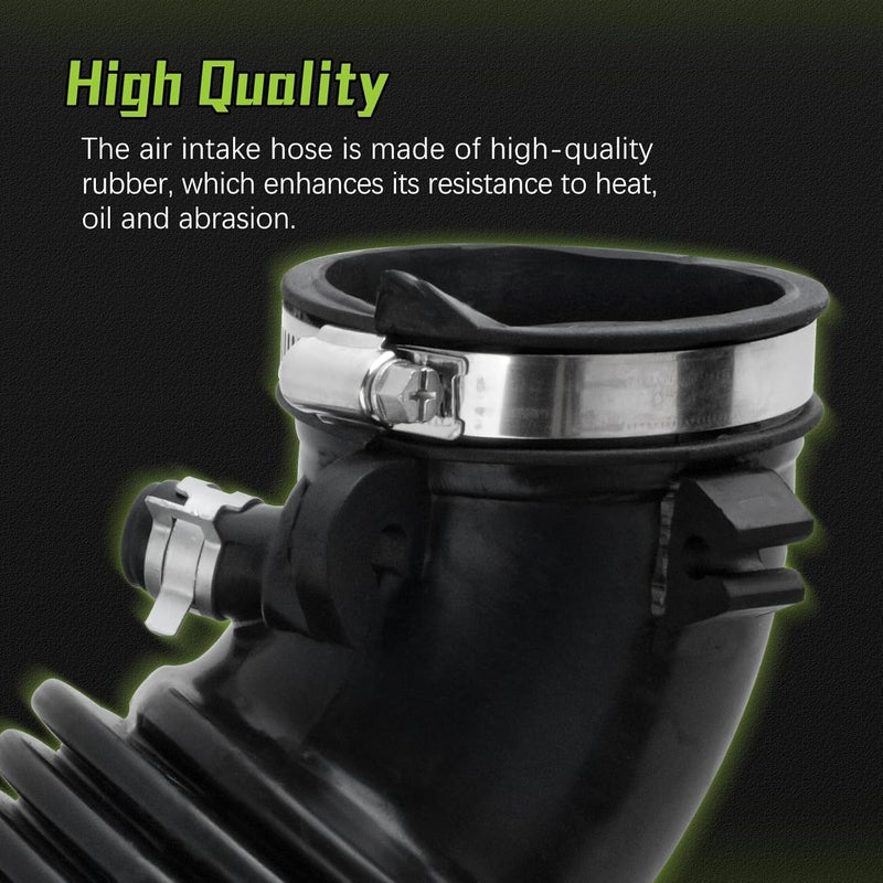 VINMS 17228-RGL-A11 Air Intake Hose Tube With Clamps for 2007 2008 2009 2010 Honda Odyssey DX EX LX V6 3.5L 17228RGLA11 - Image 3